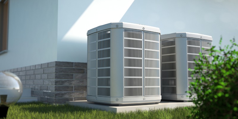 two air conditioner unit 