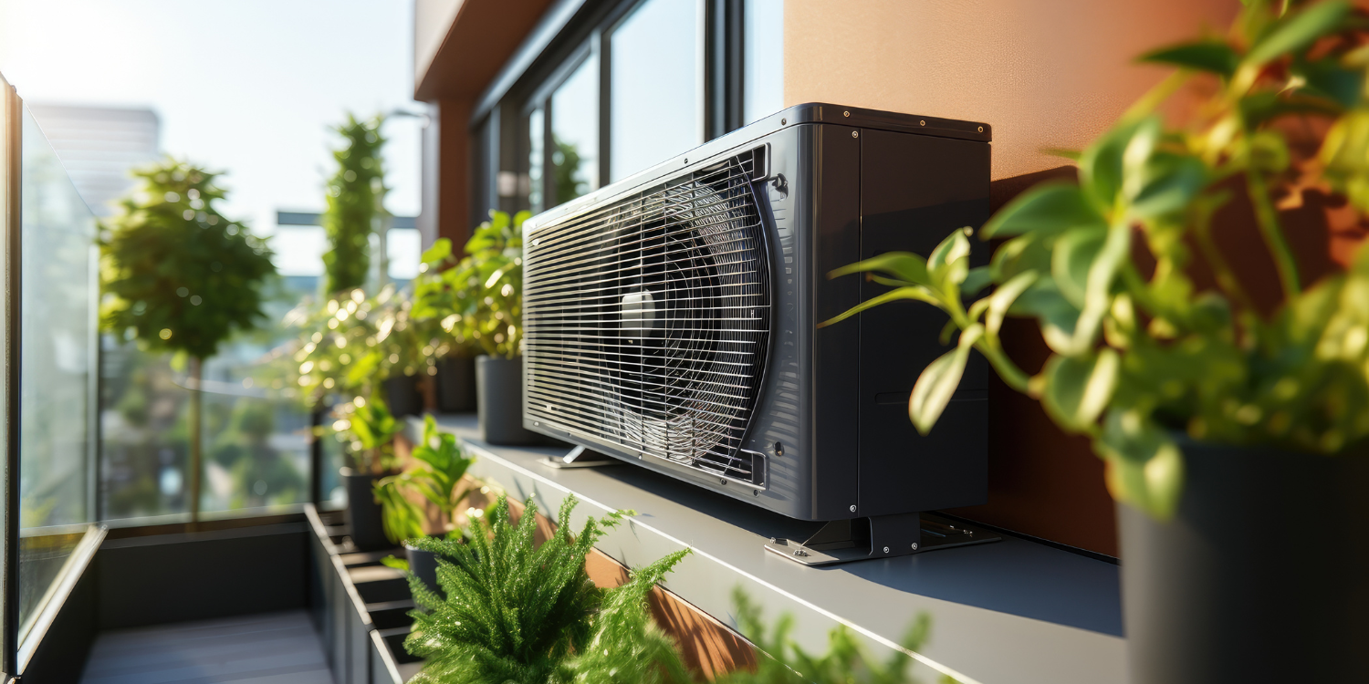 Heat Pump on balcony - Heat Pump Maintenance: A Guide for Every Homeowner