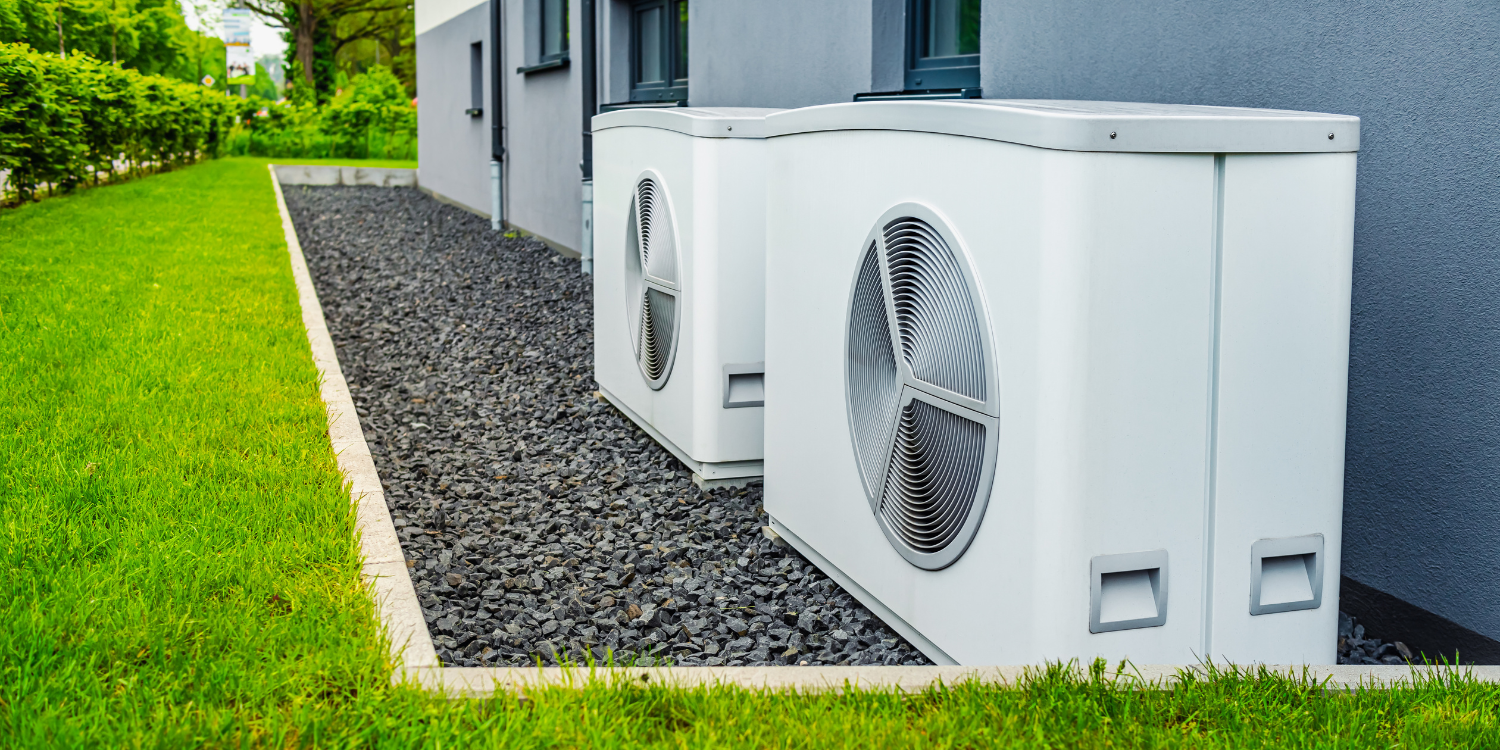 2 Heat Pumps against home - Ontario HVAC Rebates - Your Ultimate Guide for 2024